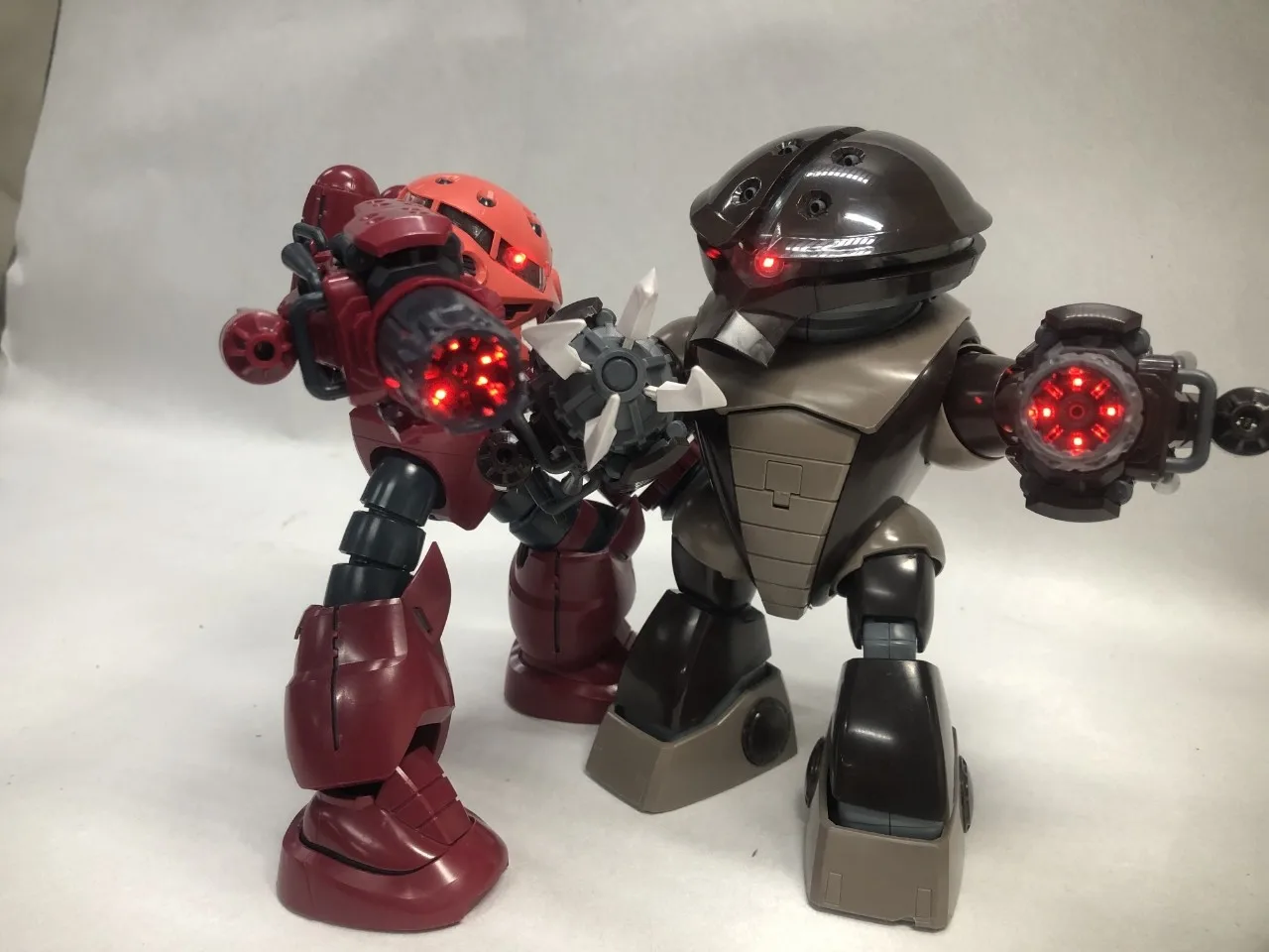 Фото Комплект электрических деталей Spicy Aquatic Zgok Efreet Custom Heavy Arms для сборки модели MG 1/100 №4