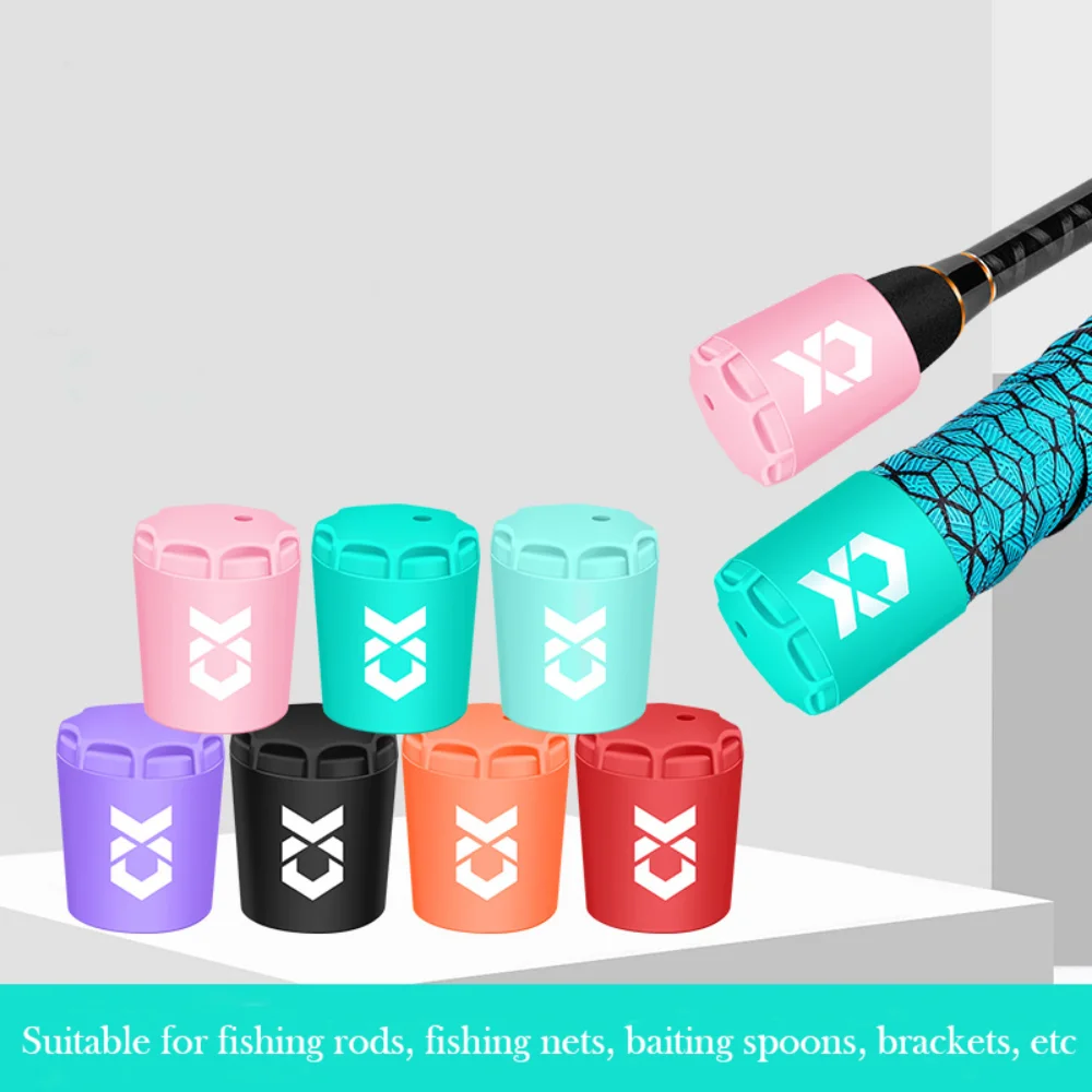 Силиконовая защита для удочки эластичная легкая заглушка хвоста прочные