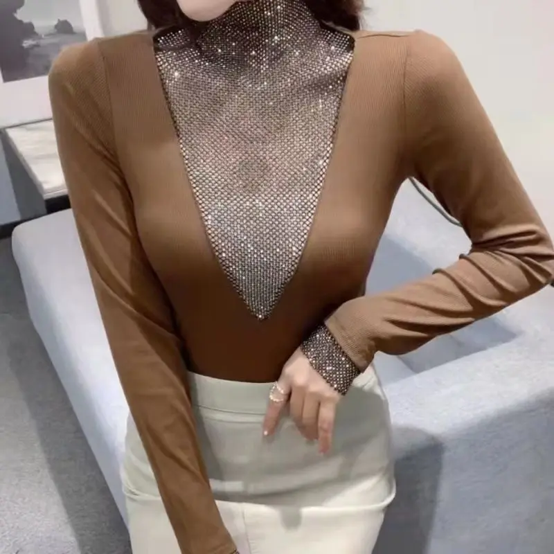 

Футболка European station, Корейская версия европейских товаров, Лидер продаж, футболка с длинным рукавом, модный топ