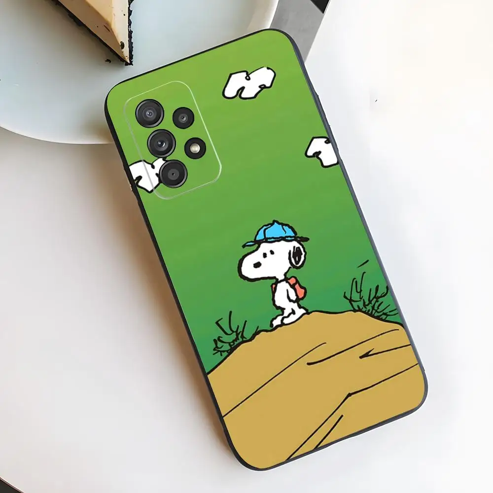Фото Чехол для телефона с рисунком O-SnoOPIES-YS для Samsung S26 S25 Edge S24 S23 S22 Ultra Plus Fe A57 A37 A17 A56 5G, силиконовый чехол №4