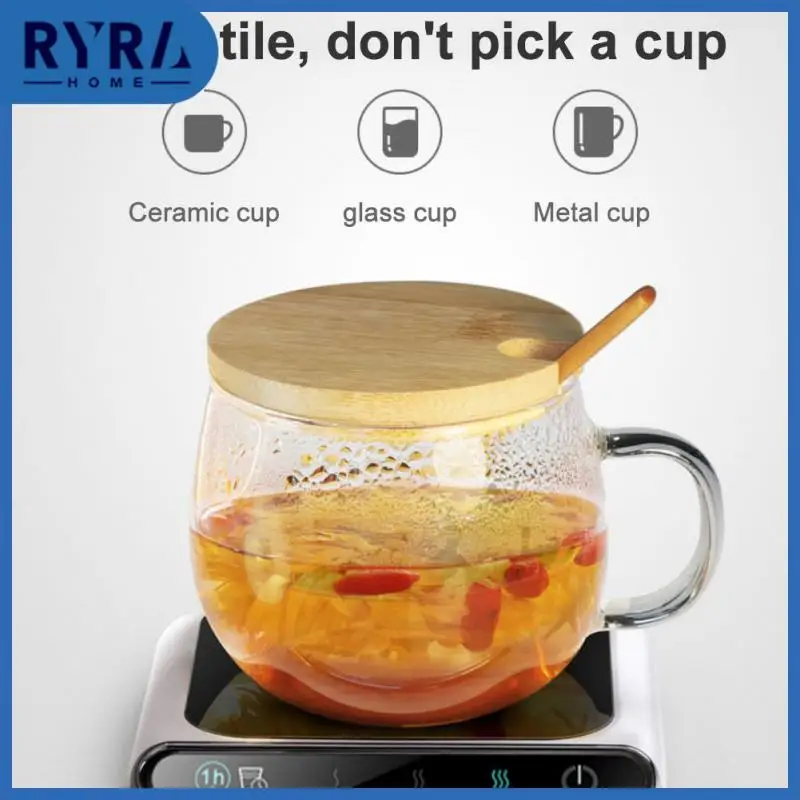 

Desktop Compact Constant Temperature Coasters 10w Thermostatic Coasters Smart Mug Cup Warmers Mug Heater Usb 55-degree Winter