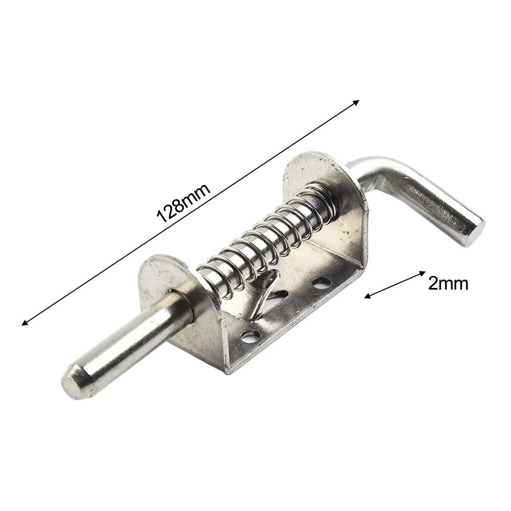 

Durable Latch Door Lock 128mm Barrel Bolt Cabinet Car Cupboard Drawer Hardware Heavy Duty Home Improvement Metal