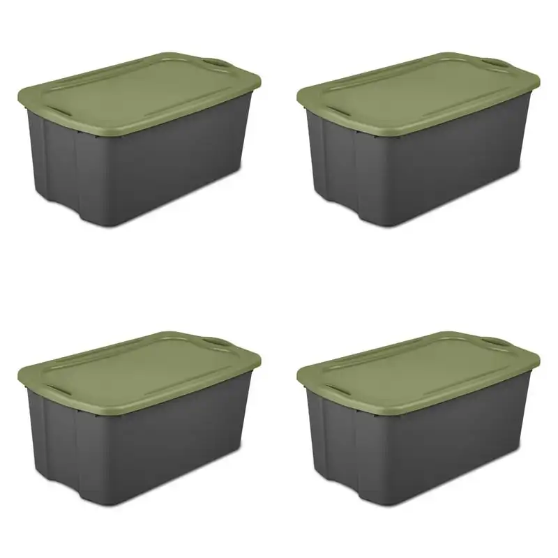 

30 Gal. EZ Carry Plastic, Flat Gray/Sage Legume, Set of 4