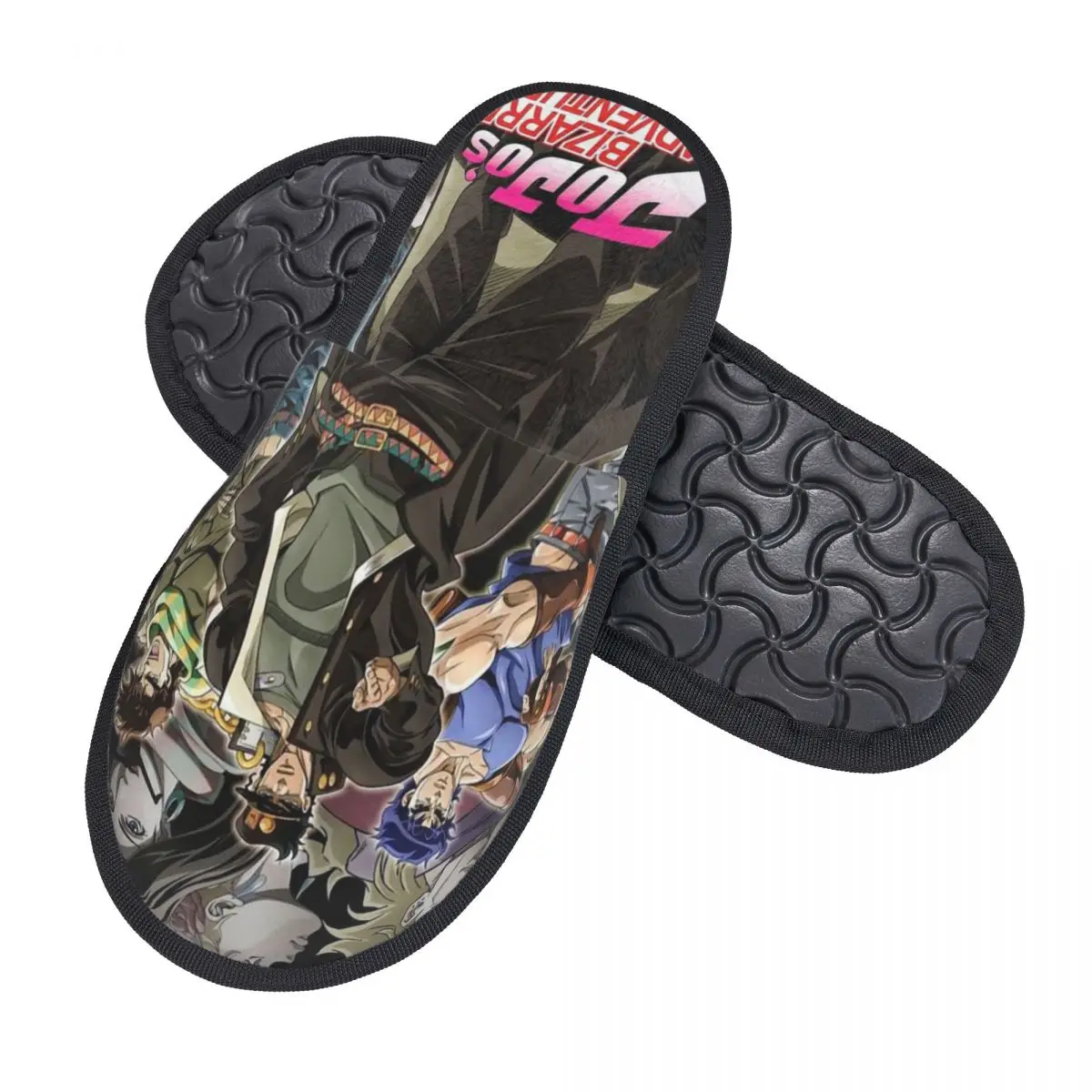 Меховые тапочки Jojo для мужчин и женщин Тапочки с уютным принтом невероятные