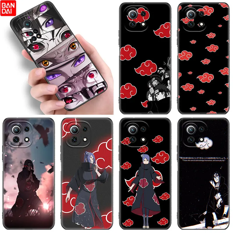 

Anime Naruto Konan Meninas Case For Xiaomi Mi 11 Lite NE 11i 11T A3 A2 A1 10T POCO X3 NFC GT F3 M3 M4 X4 Pro 5G Black Cover