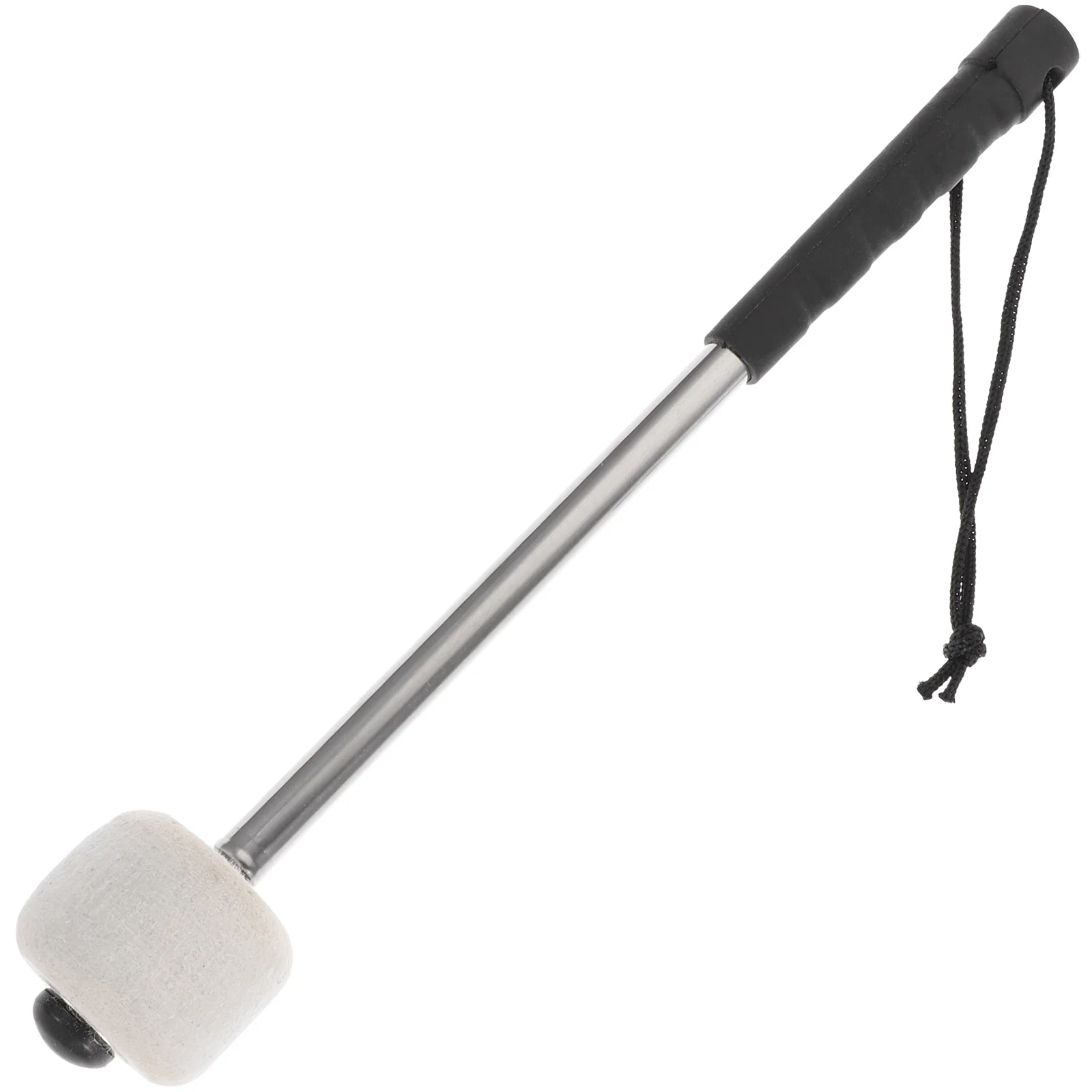 

Bass Drum Beater Wool Felt Stainless Steel Handle Percussion Instrument Accessories Parts