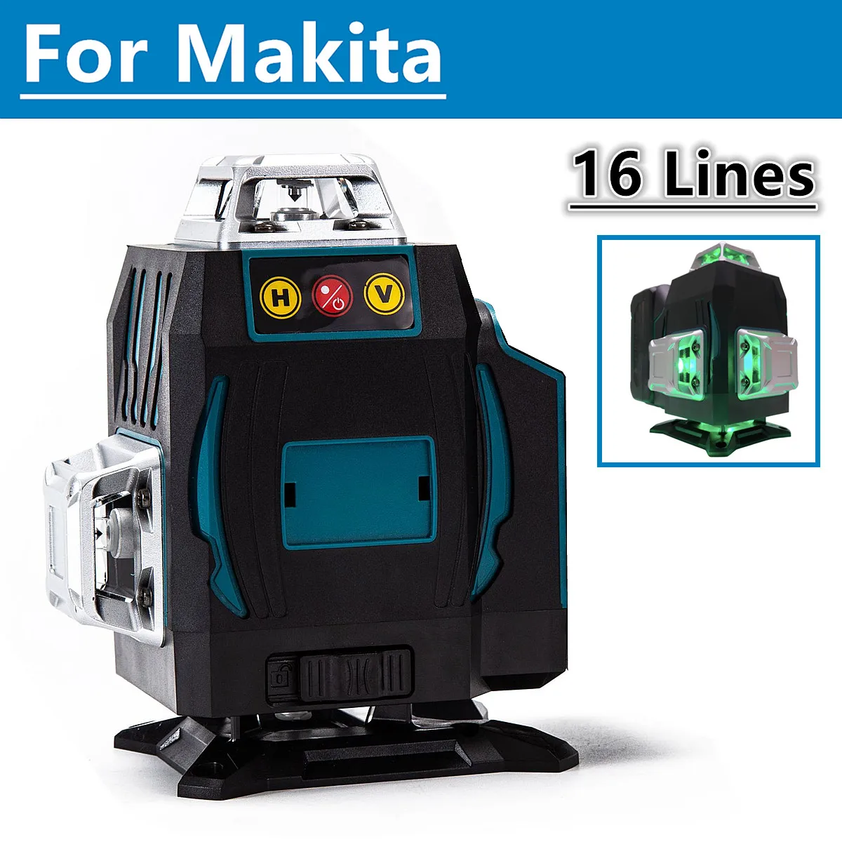 

Лазерный уровень Makita 16 линий 4D зеленый
