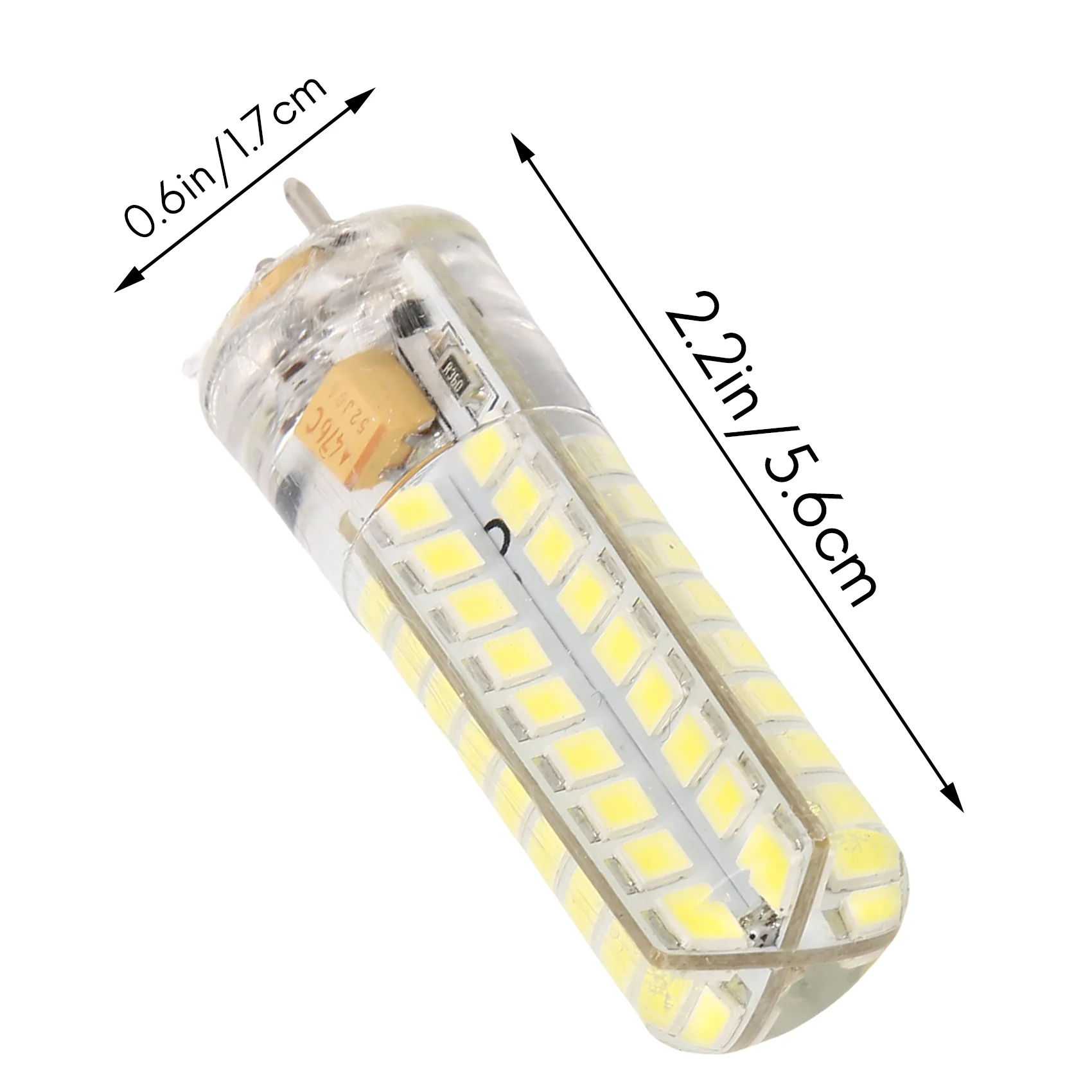2x6 5 Вт GY6.35 Светодиодные лампы 72 2835 SMD LED 320 лм 50 Галогенные Эквивалент с