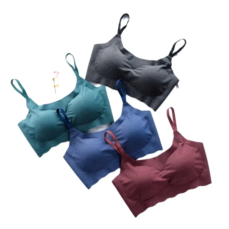 

Women Sports Bra Underwear Wire Free Seamless Shock-Proof Push Up Bras for Women Lingerie Bralette Brassiere Sexy
