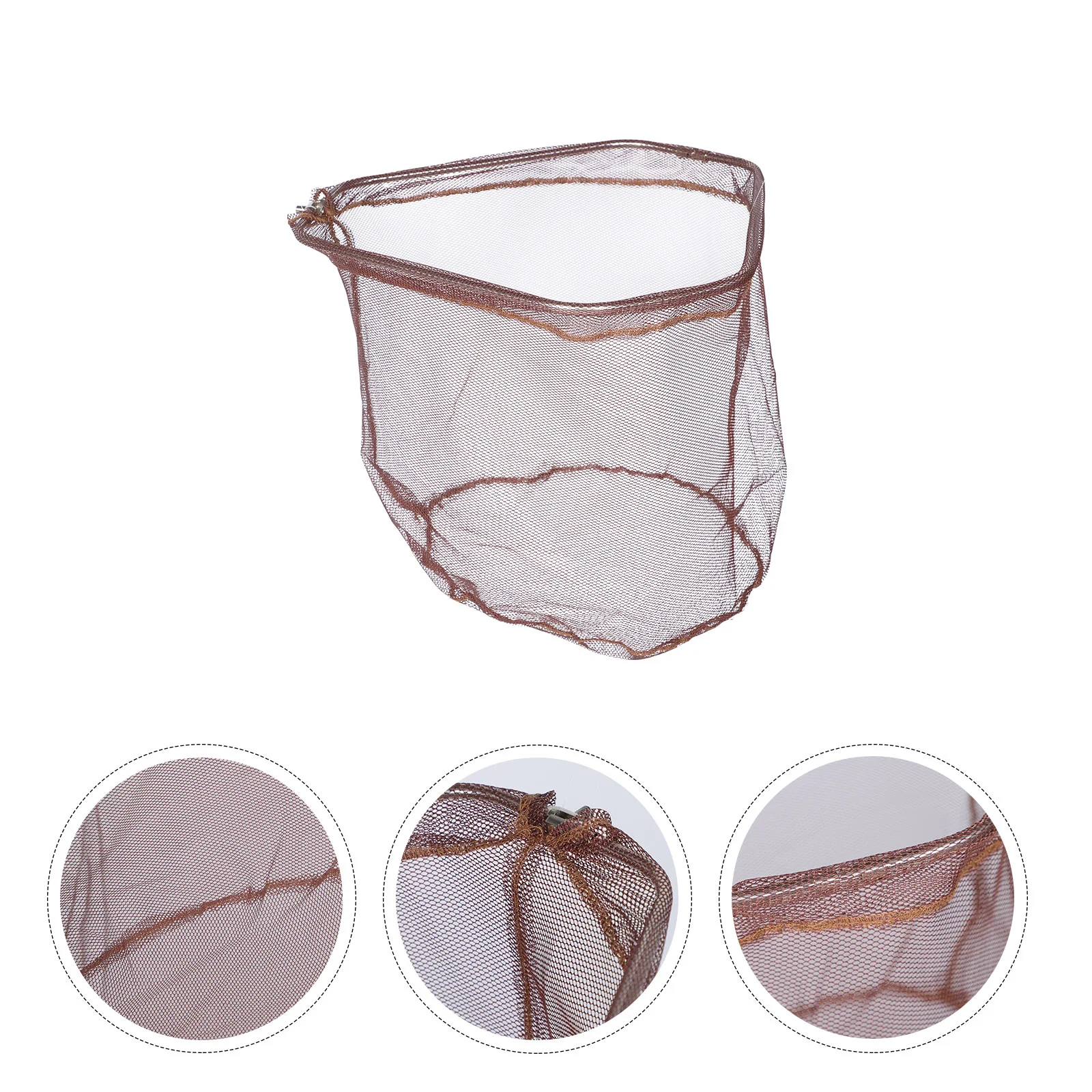 

Saltwater Bait Net Fishing Salmon Landing Mesh Nets Baits Trout Replaceable Folding Catching