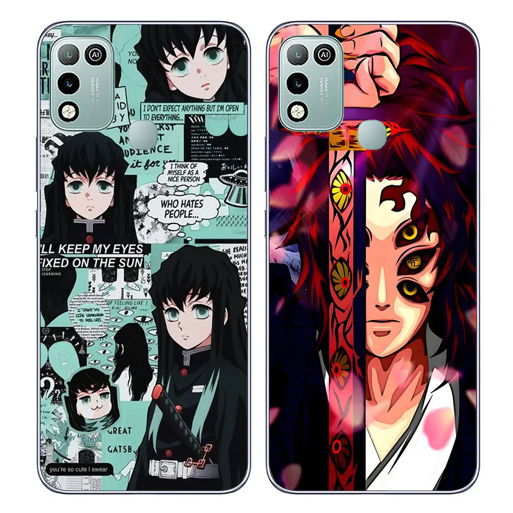 Чехол Muichiro Tokito для телефона Motorola Moto G13 G14 G53 G54 G62 G72 G82 G84 E13 E20 G42 G32 G23 G22
