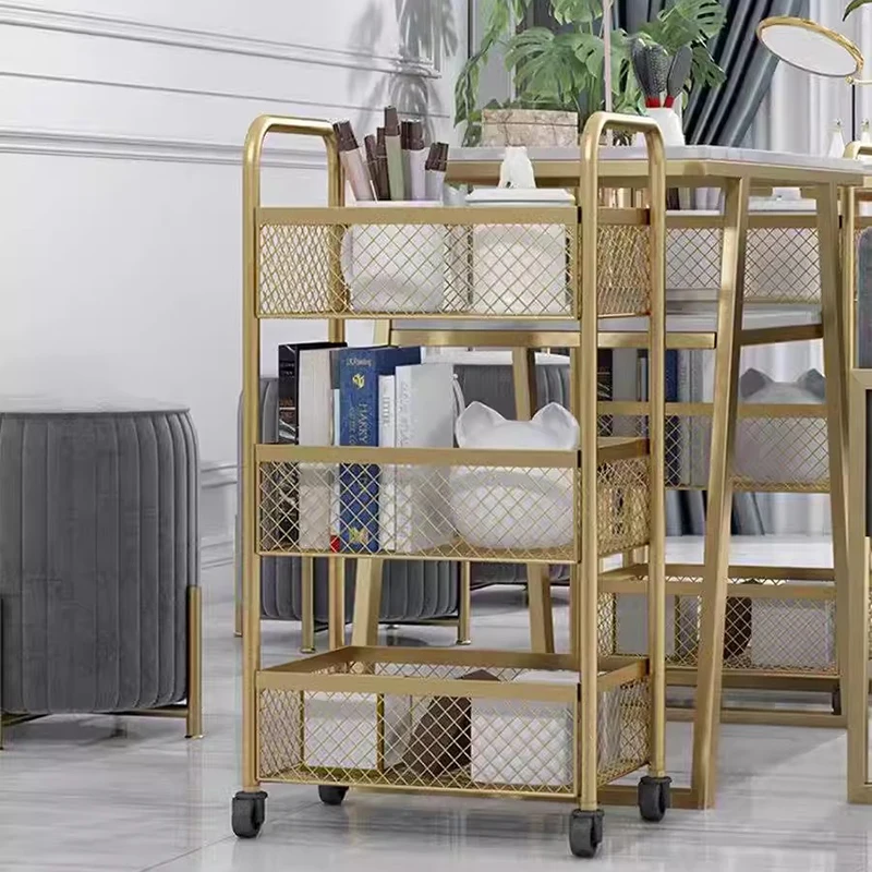 Вспомогательная тележка для салона тату-Пола гардеробной мобильной