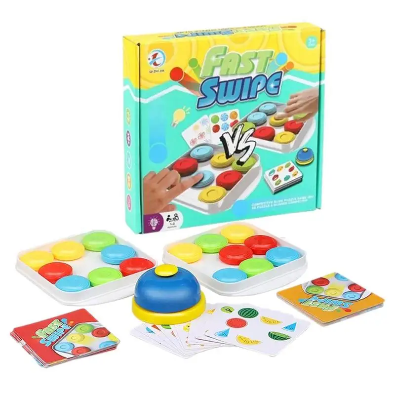 

Color Matching Jigsaw Puzzle Montessori Child Puzzles Board Game Quick Matching Board Game Puzzles Learning Toys Parent Child