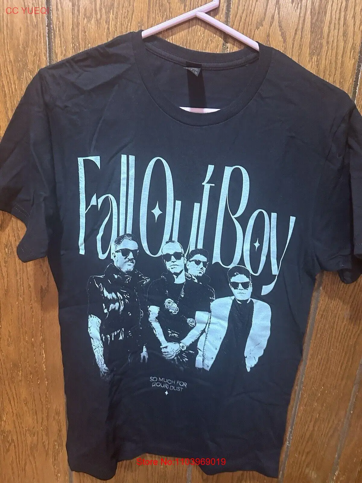 Футболка Fall Out Boy 2024 Tour для (2our) Dust размер маленького размера абсолютно новая