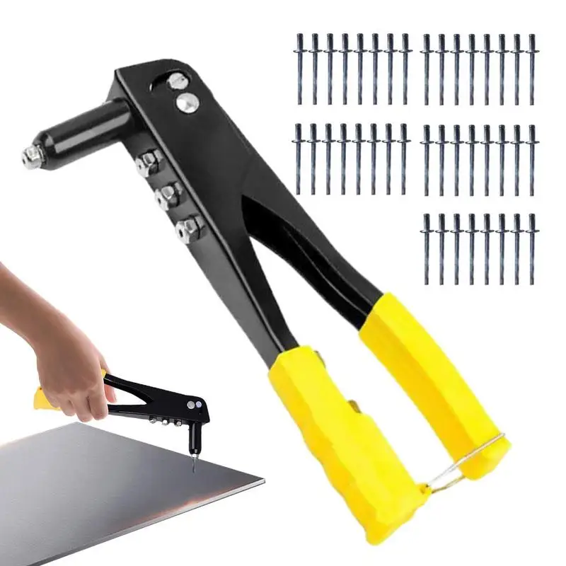 

Набор сверхмощных клепок, Пистолеты для заклепок и 40 шт. заклепок для поп-заклепок, набор в ассортименте, ручные инструменты, инструмент для заклепок, 2,4 мм, 3,2 мм, 4,0 мм, 4,8 мм