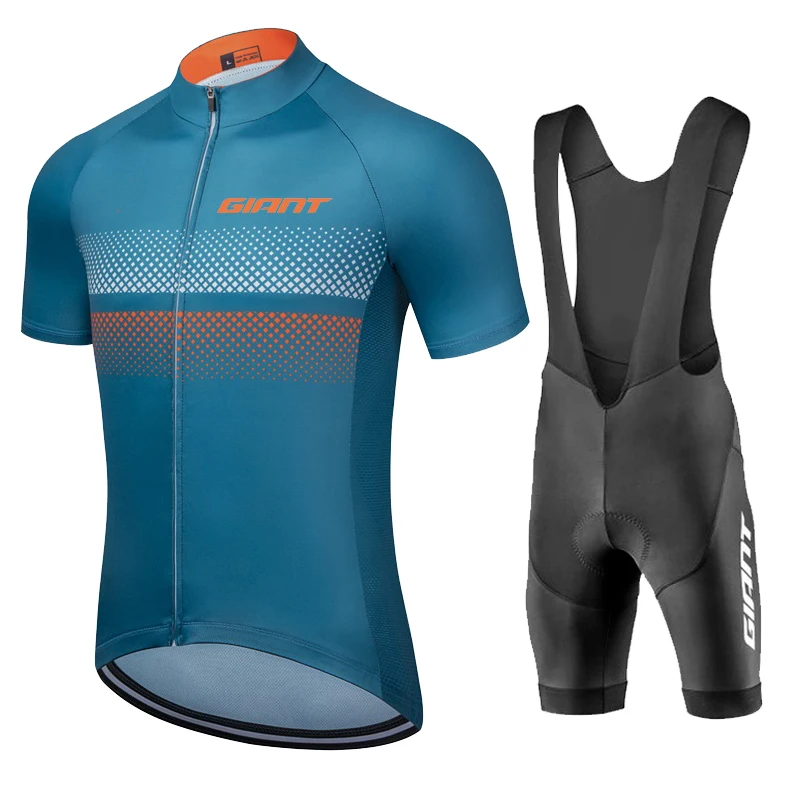 

Набор одежды для велоспорта GIANT 2023, Мужская велосипедная одежда, летняя быстросохнущая одежда с коротким рукавом для горных велосипедов, мужской костюм для велоспорта