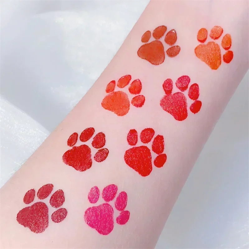 Капсульная мини-помада в наборе матовая бархатная макарон капсулах долговечная