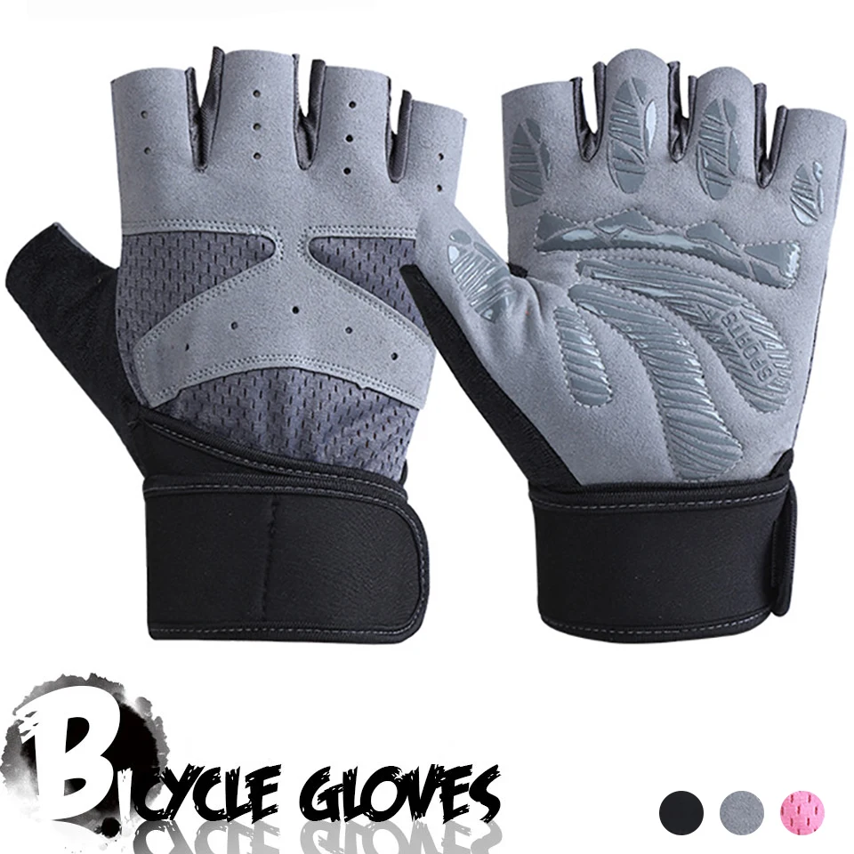 

Перчатки спортивные мужские солнцезащитные, дышащие Нескользящие износостойкие, с защитой от УФ излучения, 1 пара