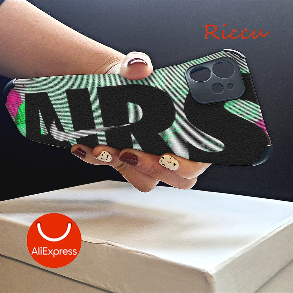 

Design Sports Art New Luxury Phone Case for IPhone13 12 11Pro Mini XR X XS Pro Max 7 8 Plus Lambskin AIR Shoes Sneakers Covers