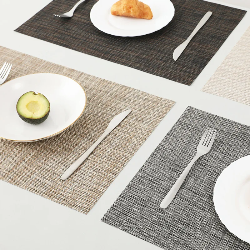 

Non slip western table mat thermal insulation table mat