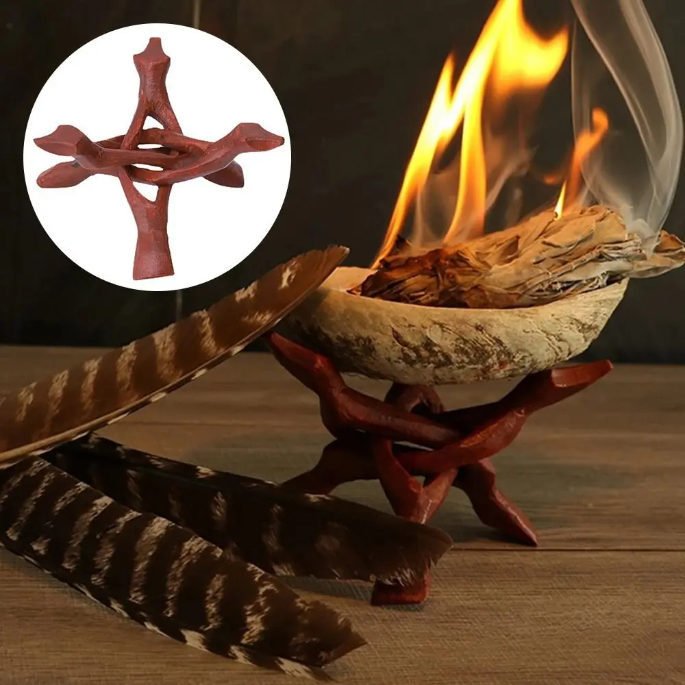 Лечебная ароматерапия святая деревянная подставка для хрустальных шаров ракушка кронштейн стеклянный шар основа украшение для дома настольное украшение