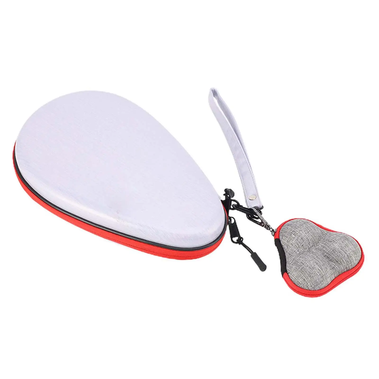 

Pingpong Racket Case with Ball Bag Soft Impact Resistant Table Tennis Racket Case for Adult Unisex Sportsman Competition