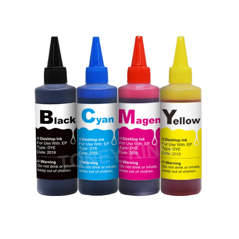 Заправляемый чернильный картридж Toney King для Epson T1281 Stylus SX235W S22 SX125 SX130 SX230 картриджи +