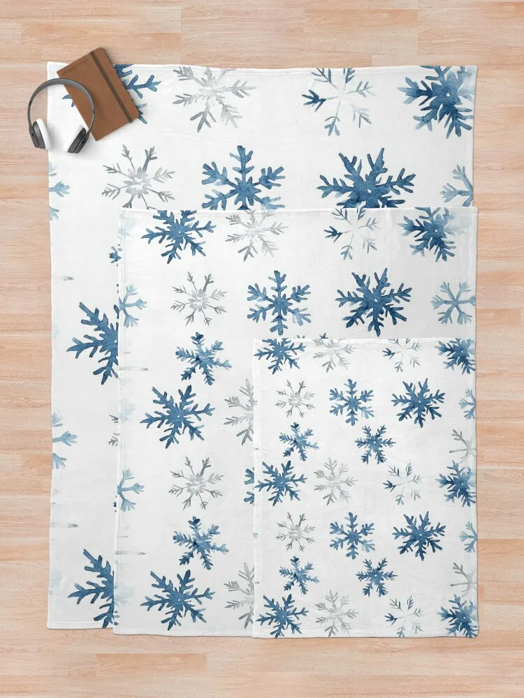 Элегантный сине-белый рождественский дизайн от NoarusRainbowLand пледы красивые