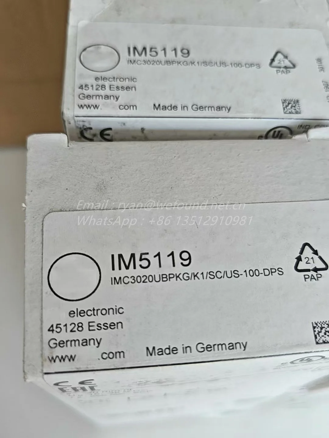 IM5119 для индуктивного датчика IFM IMC3020UBPKG/K1/SC/US-100-DPS