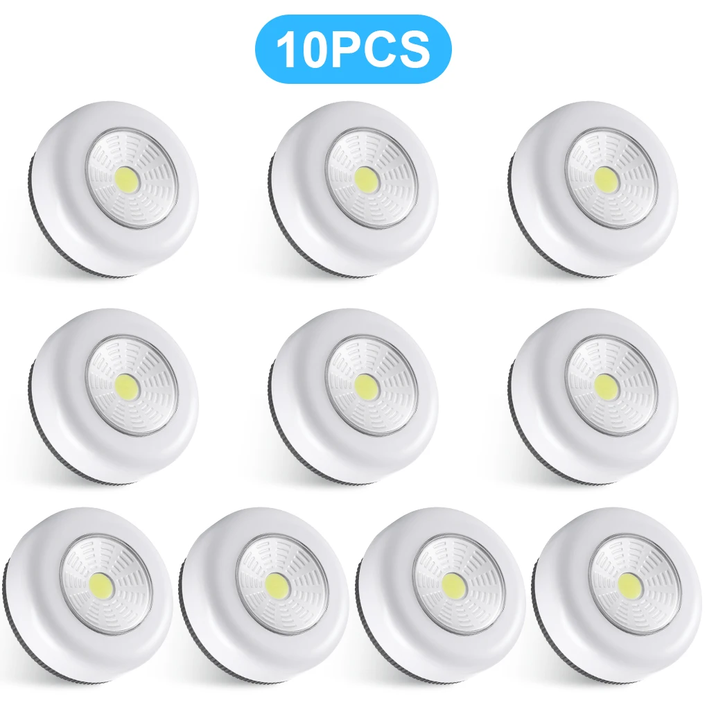 

LED Nightlight Wall-Mount Touch Control Bookcase Bedside Night Lamp Living Room Emergency Lighting Home Indoor