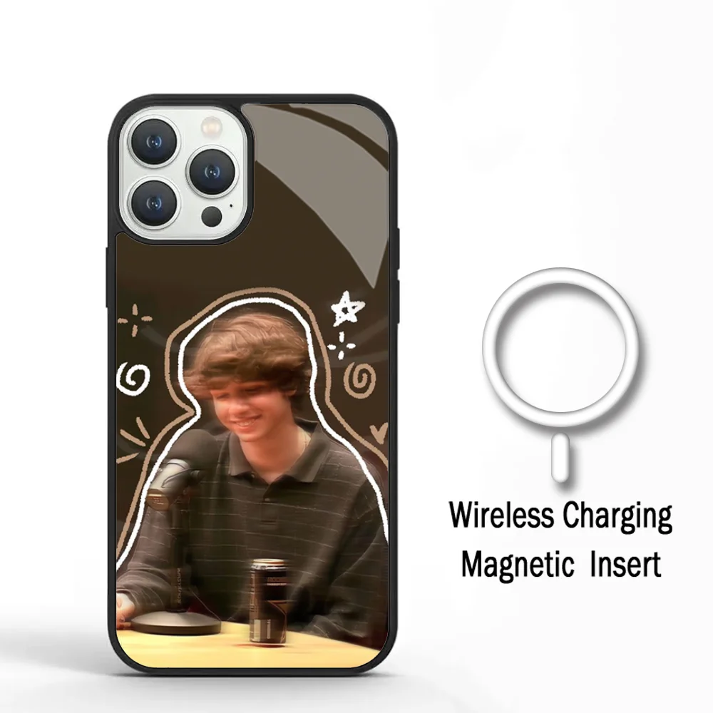 Фото Чехол для телефона Карл Якобс для IPhone 11 12 13 14 15 Plus Pro Max, зеркальный акриловый чехол для Magsafe №1