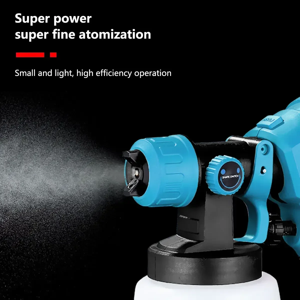 Электрический пистолет-распылитель 1000 мл беспроводной распылитель краски