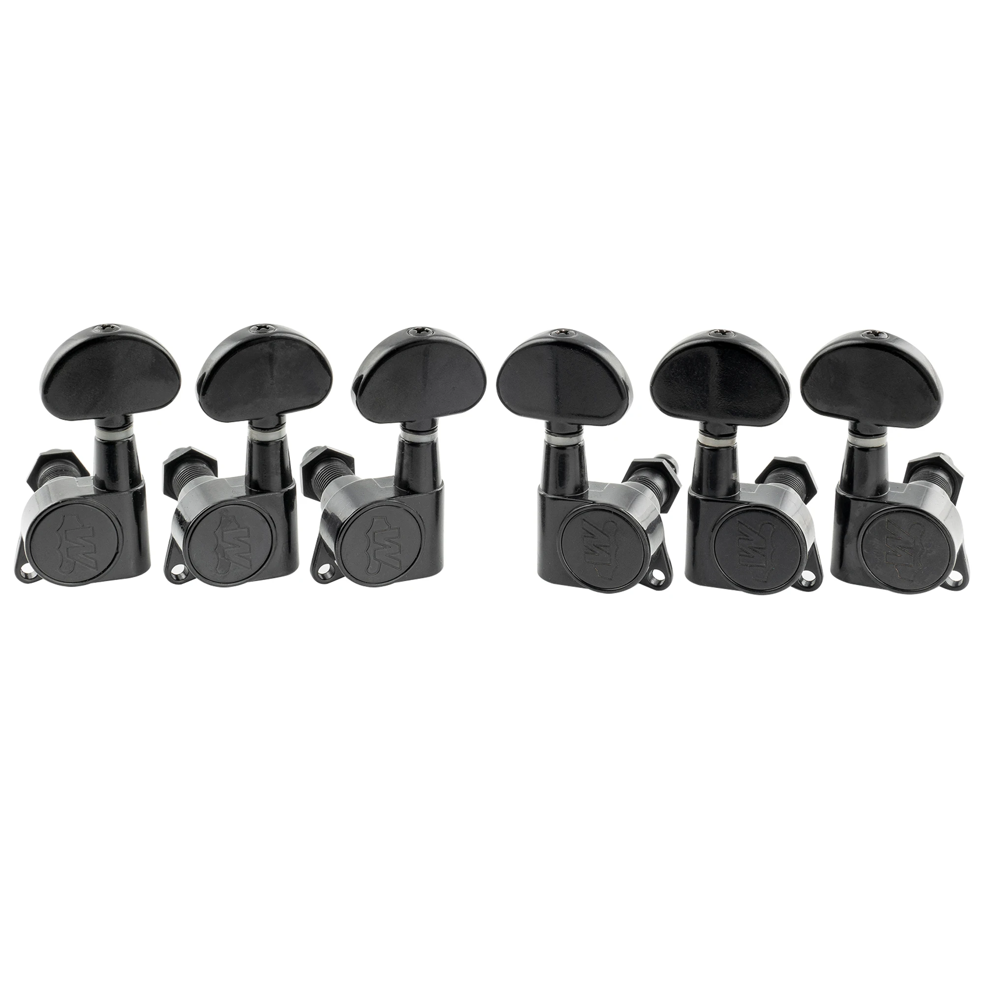 Фото Wilkinson 3R3L Соотношение 19:1 E-Z-LOK Полностью герметичные машинные головки Тюнеры Колки для настройки Ключи для акустической электрогитары №1