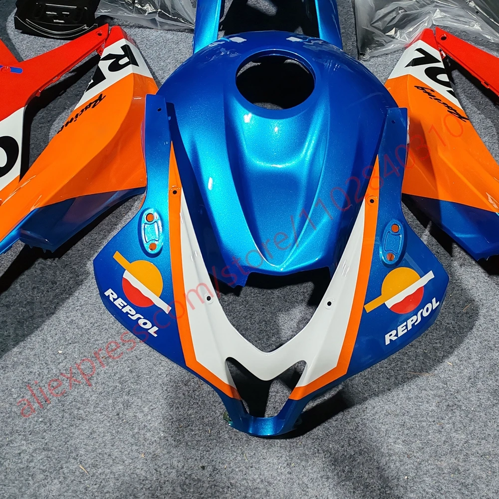 Фото Для Honda CBR600RR 2007 2008, окрашенные на заказ обтекатели для мотоциклов CBR 600RR 07 08, комплект обтекателей для всего тела №4