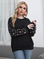 toleen cheap clearance price outfits 2022 spring fashion womens large pullovers plus size sweatshirt oversized hoodies clothing
