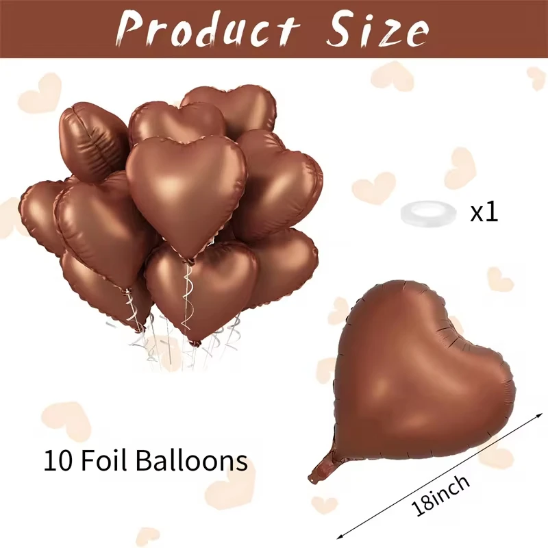 

Фольгированные шары в форме сердца 18 дюймов