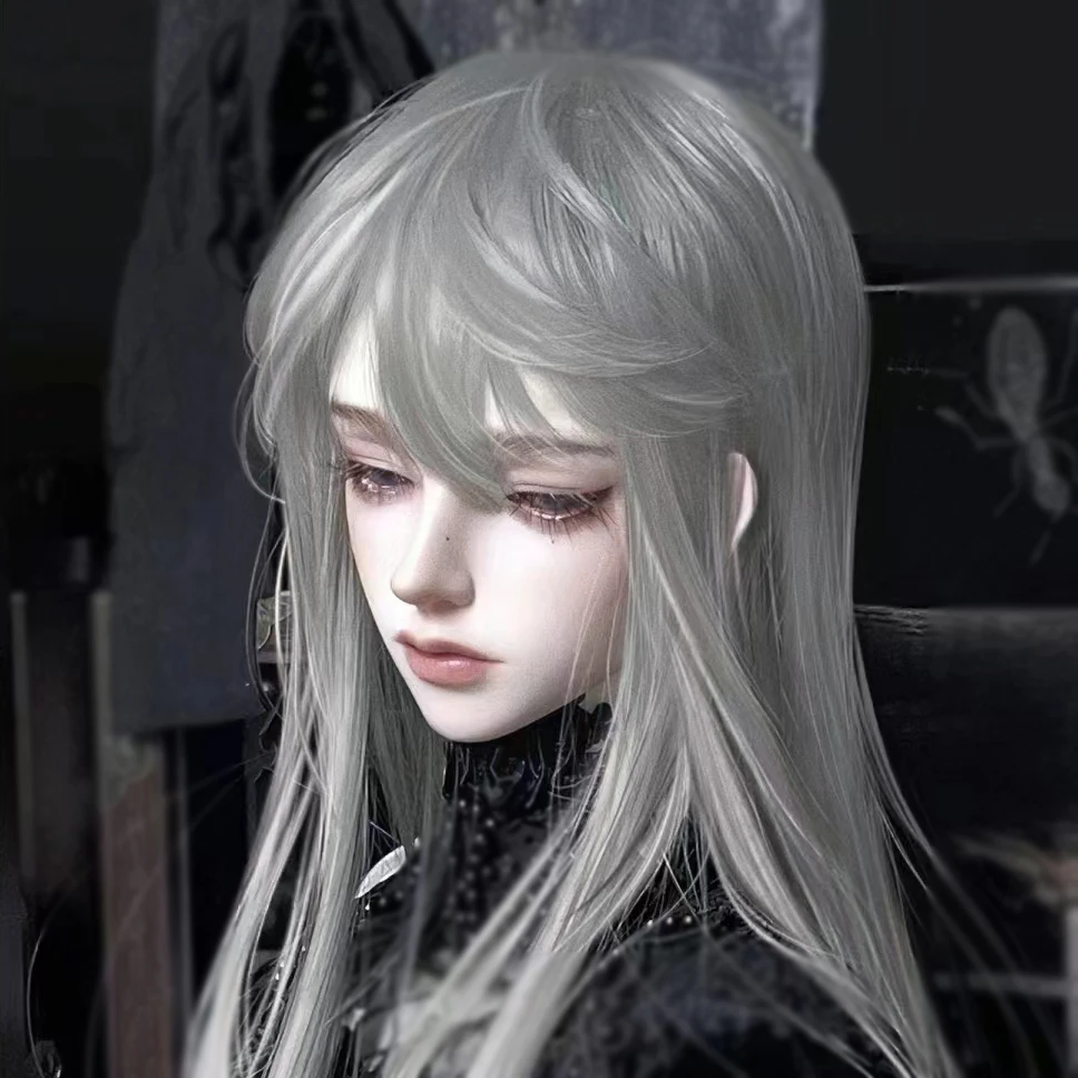 1/3 BJD Кукольная голова без макияжа сделай сам резиновая для мальчика куклы