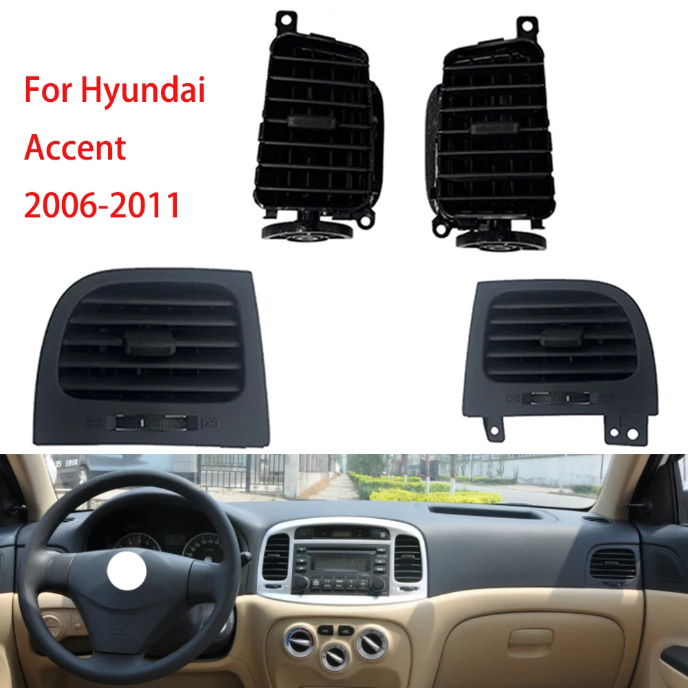 Фото yaocaiss 974101 E000 974201 E000 для Hyundai Accent Hatchback, передняя центральная приборная панель, вентиляционное отверстие, решетка, панель 2006-2011 №1