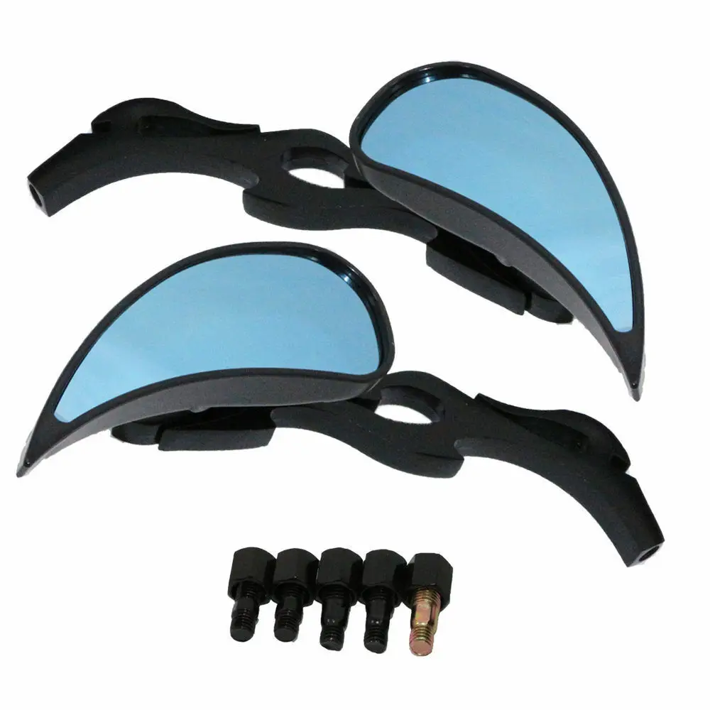 Мотоциклетное боковое зеркало заднего вида для Kawasaki Honda Suzuki для Harley Road King Touring XL1200L XL883 XL883L Sportster Fat Bob
