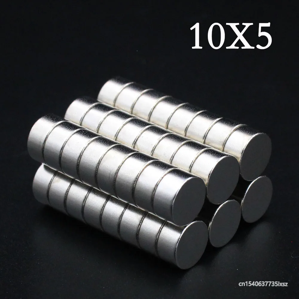 

3/5/8/10/15 Pcs Round Magnets 10x5 Neodymium Magnet 10mm x 5mm N35 NdFeB Super Powerful Strong Permanent Magnetic imanes Disc