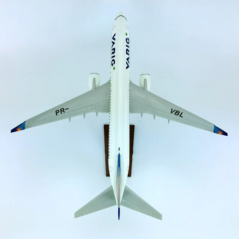 1/100 40 см B737-800 VARIG Бразилия авиакомпаний игрушечные модели самолетов литья под