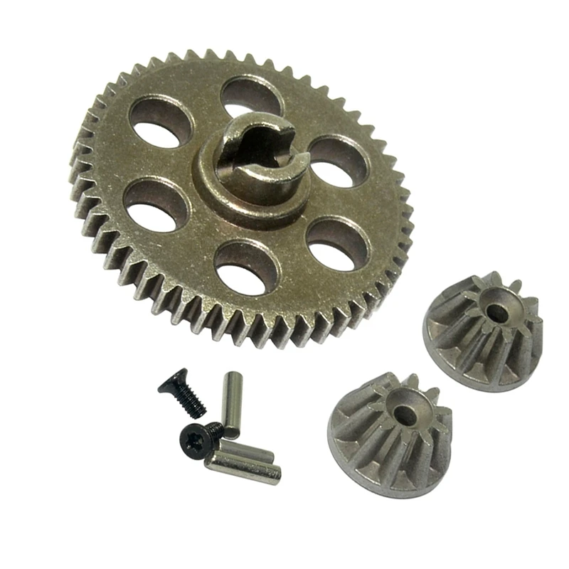 Metal Spur Gear & Drive Gear For HBX HAIBOXING 901 901A 903 903A 905 905A 1/12 RC Car Upgrades Parts Spare Accessories