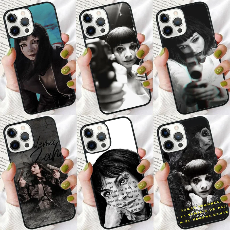 Zulema Vis a Phone Case For iPhone 16 15 14 plus XR XS 11 12 13 Pro max Soft Bumper Shell Cover coque