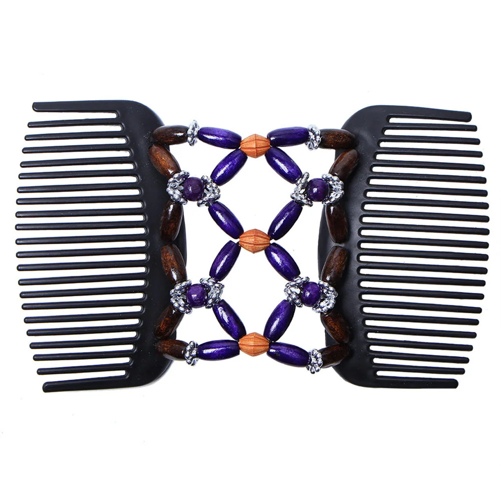 

Женские Волшебные расчески для волос, двусторонняя легко плетеная стрейчевая расческа, женские эластичные Волшебные зажимы для завивки во...