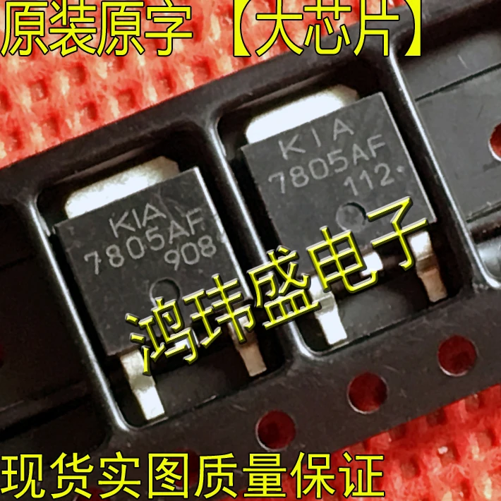 

Оригинальный Новый KIA7805 KIA7805AF 7805AF TO252 【 МОП-трубка, 20 шт.