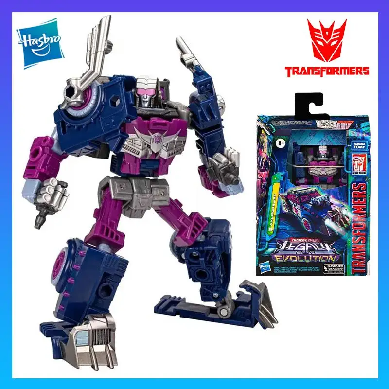 

Hasbro Authentic Transformers Axlegrease Deluxe class Movie & Anime Peripherals Gifts Robot Model Toys Action Figures F7199