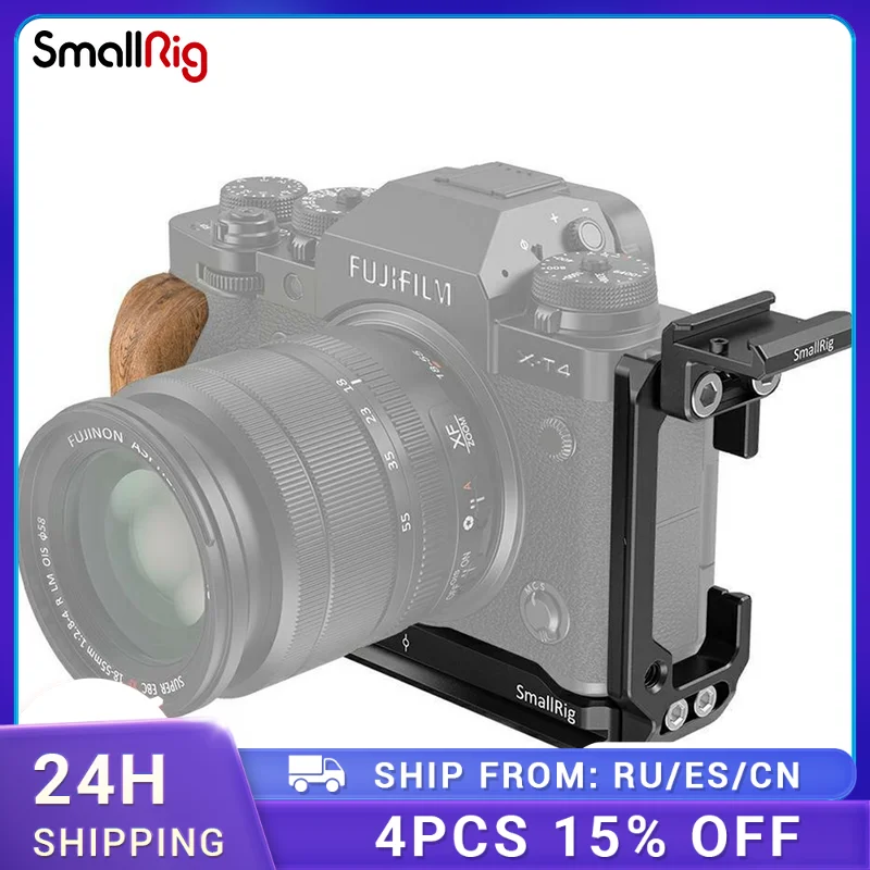 

Smallrig Camera L Shape Grip Beacket&Cold Shoe Mount Kit For Fujifilm X-T4 3148