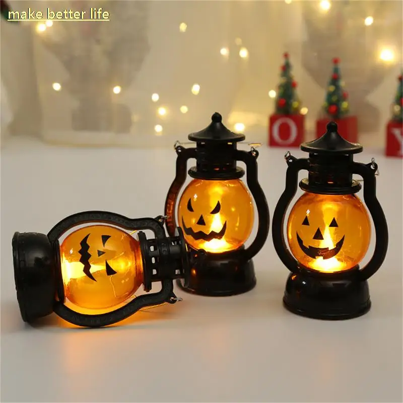 Декоративная электронная светодиодсветодиодный Свеча на Хэллоуин портативная