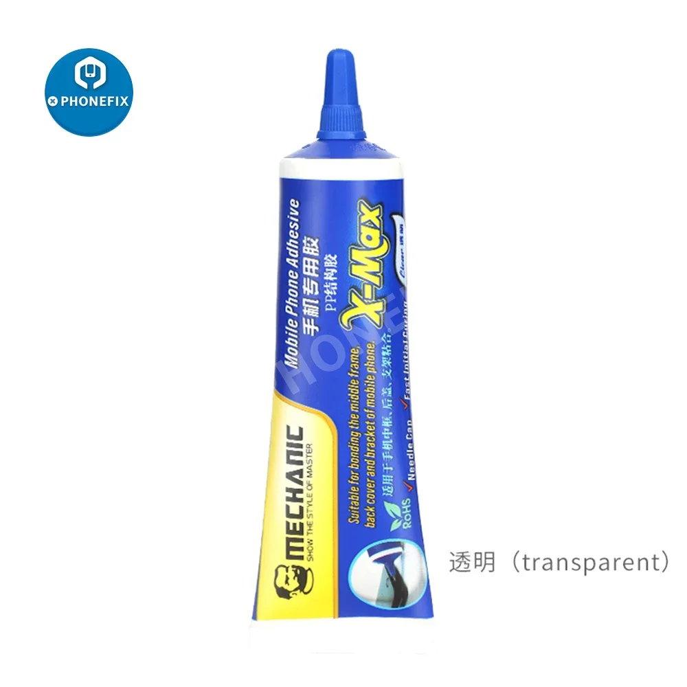 

Механик X-MAX клей для мобильного телефона полипропиленовый структурный клей для кронштейна средней рамки экрана, быстрое позиционирование, ремонт