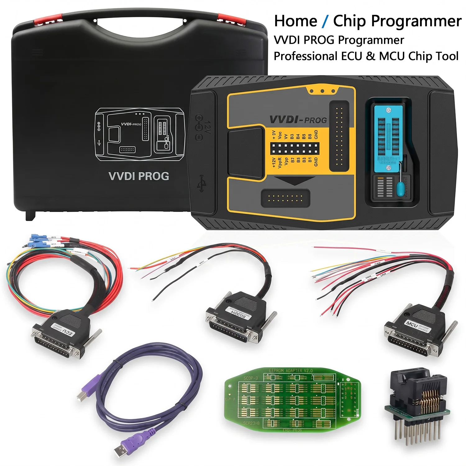 Программатор ECU MCU VVDI PROG для BMW ISN JLR BCM, сброс настроек PCF79XX, обновление бесплатно онлайн. (art.: 3920dcbb5a207) - 3920dcbb5a207